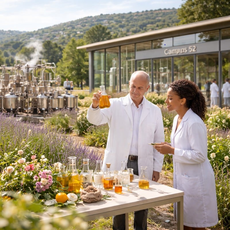 Givaudan Launches Campus 52 in Grasse for Natural Fragrances
